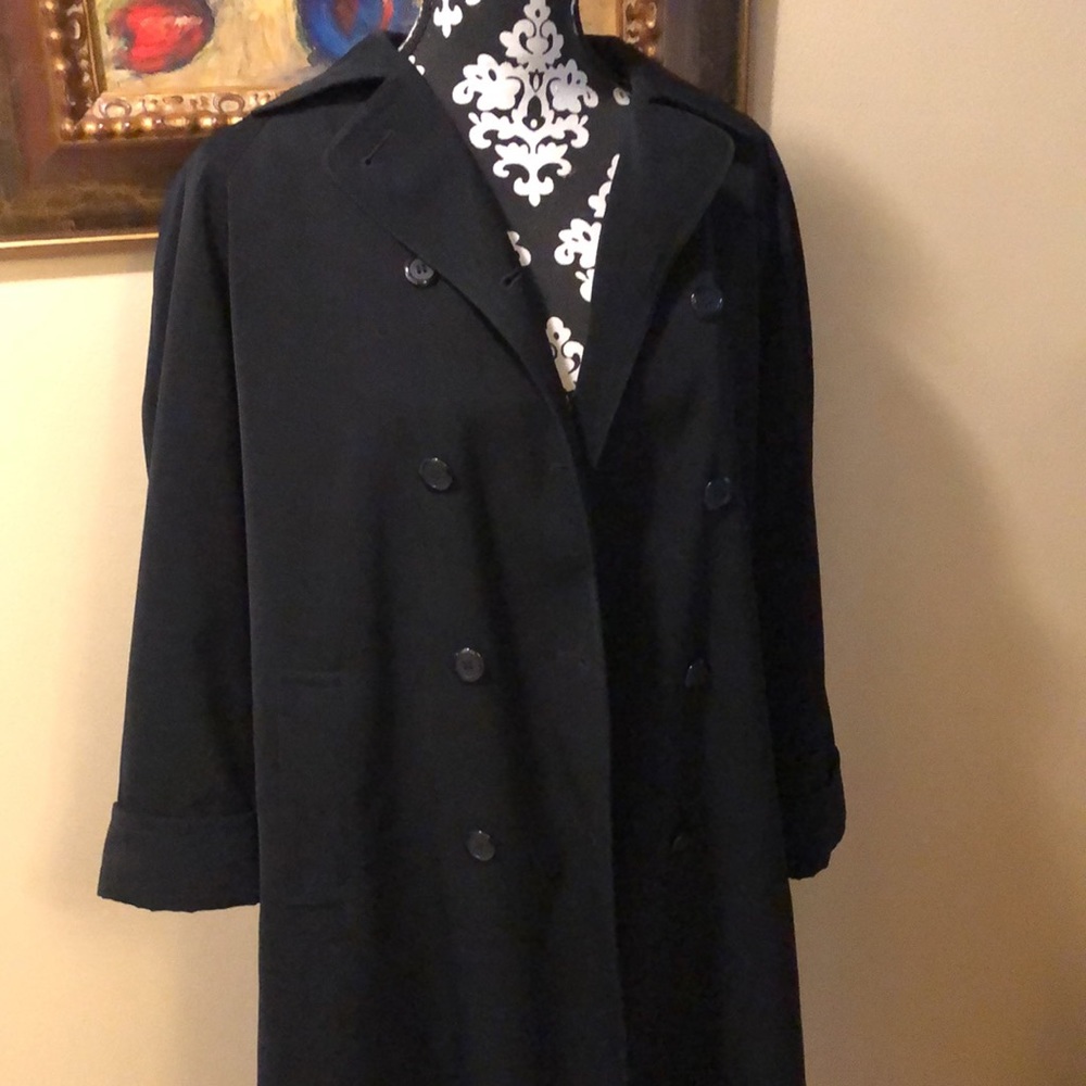 Gallery Petite Double Button Long Lined, Cuffed L… - image 2